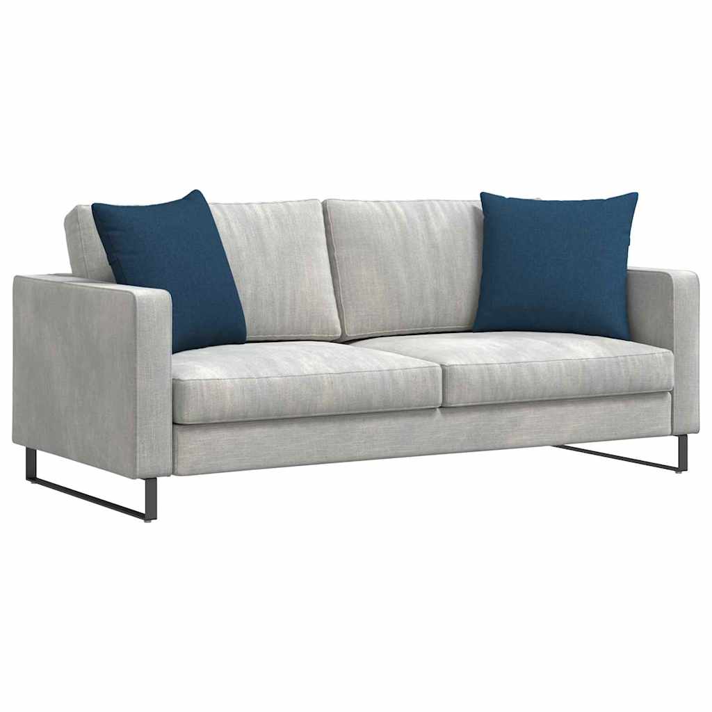 Sofapuder 2 pcs Blå 50 x 50 cm Stof