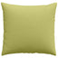 Sofapuder 2 pcs Lys grøn 50 x 50 cm Stof