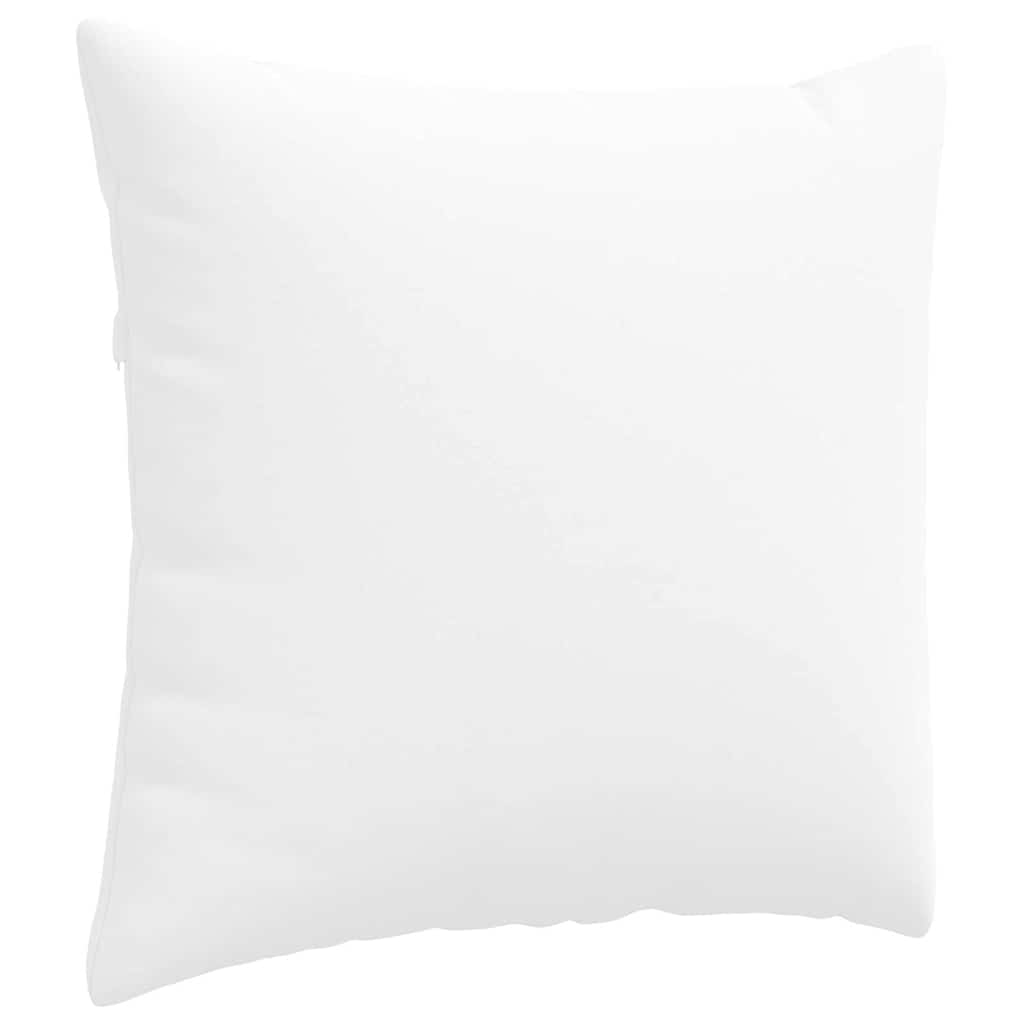 Sofapuder 2 pcs Hvid 50 x 50 cm Stof