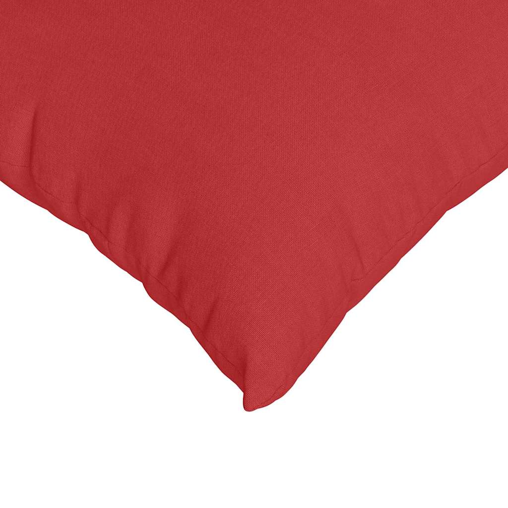 Sofapuder 2 pcs Rød 50 x 50 cm Stof