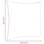 Sofapuder 2 pcs Skygrå 50 x 50 cm Stof