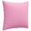 Sofapuder 2 pcs Lyserød 50 x 50 cm Stof