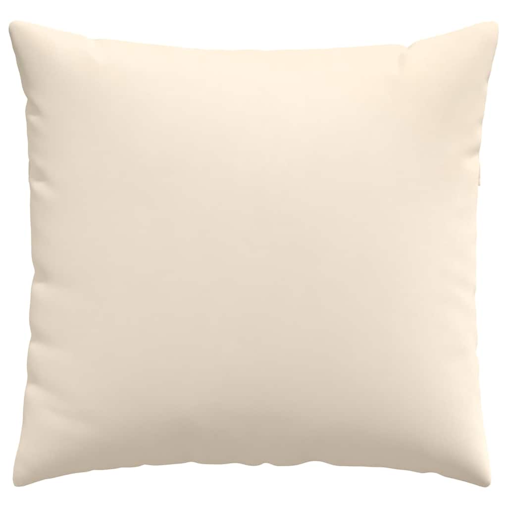 Sofapuder 2 pcs Beige 50 x 50 cm Stof