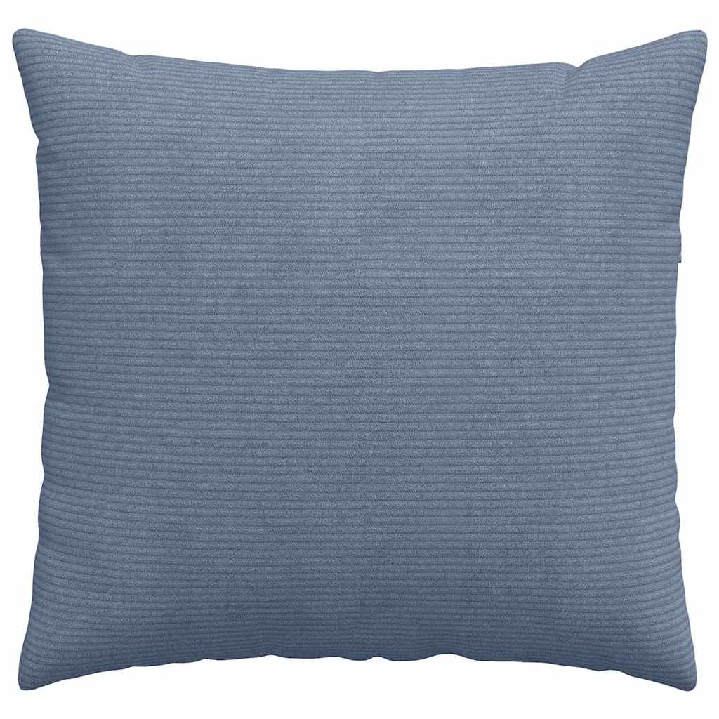 Sofapuder 2 pcs Blå 50 x 50 cm Velourstof