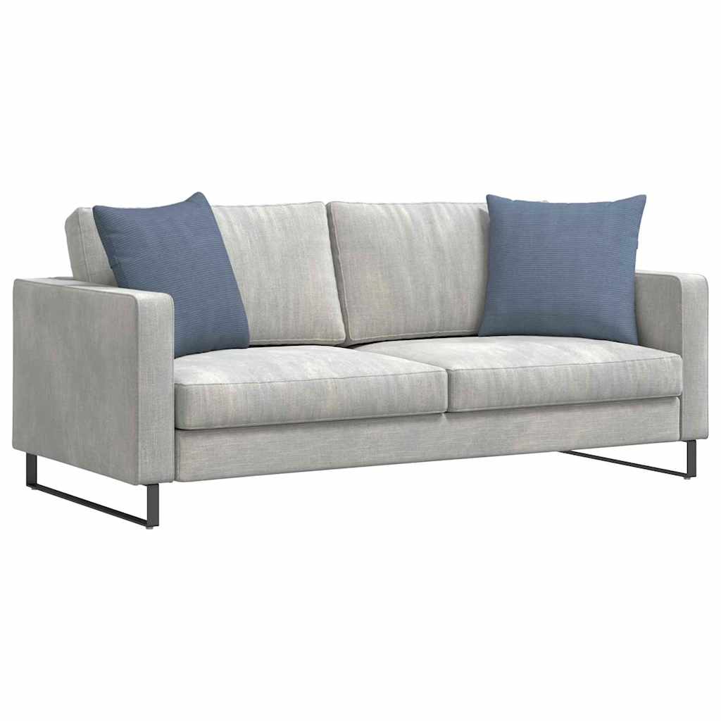 Sofapuder 2 pcs Blå 50 x 50 cm Velourstof
