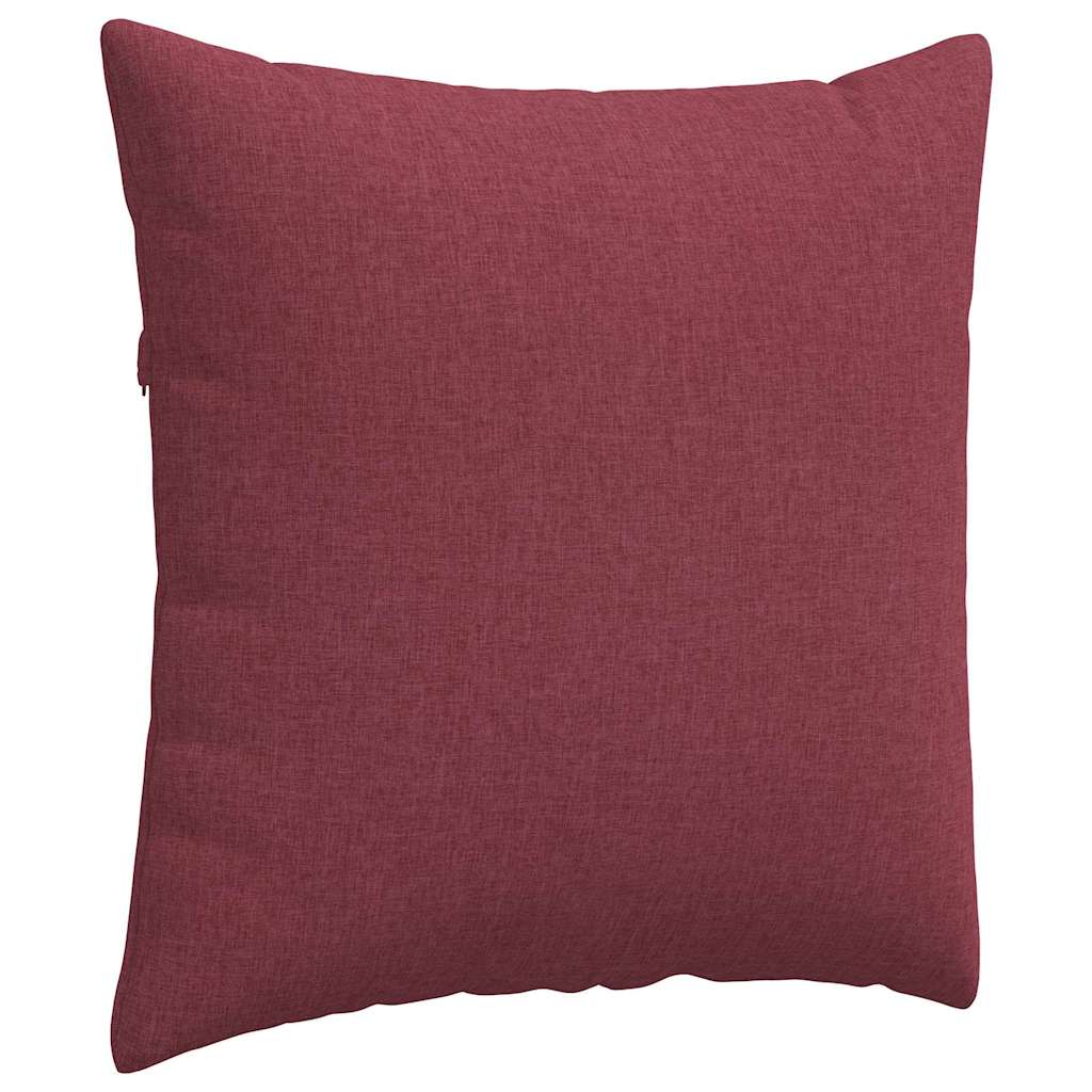 Sofapuder 2 pcs Vinrød 60 x 60 cm Stof