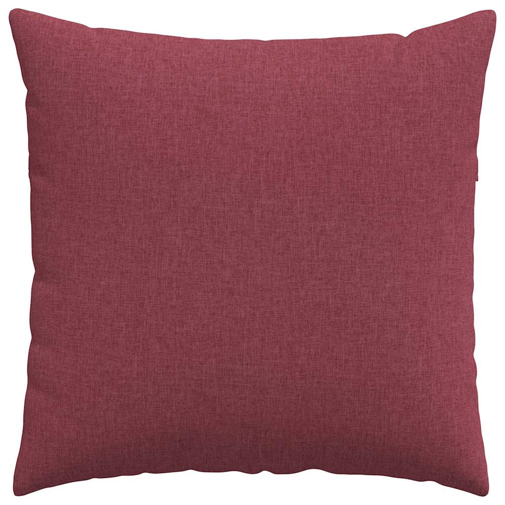 Sofapuder 2 pcs Vinrød 60 x 60 cm Stof