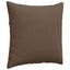 Sofapuder 2 pcs Brun 60 x 60 cm Stof