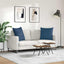 Sofapuder 2 pcs Blå 60 x 60 cm Stof