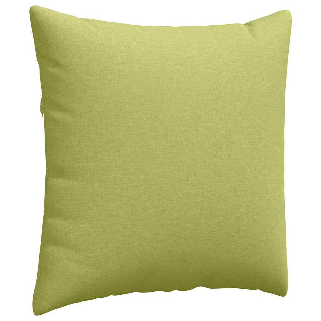 Sofapuder 2 pcs Lys grøn 60 x 60 cm Stof