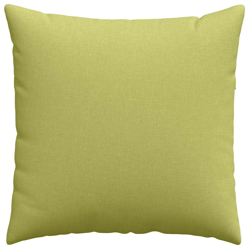 Sofapuder 2 pcs Lys grøn 60 x 60 cm Stof