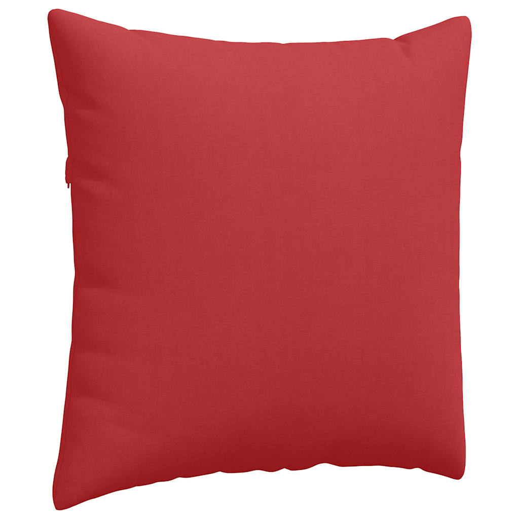 Sofapuder 2 pcs Rød 60 x 60 cm Stof