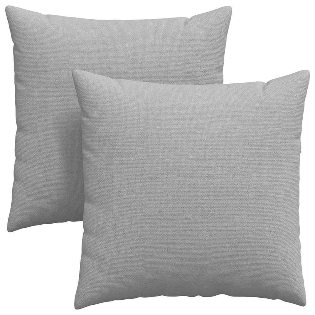 Sofapuder 2 pcs Skygrå 60 x 60 cm Stof