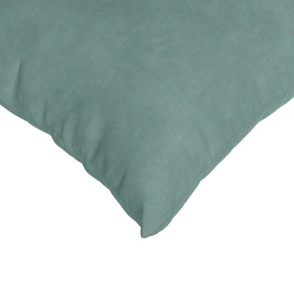 Sofapuder 2 pcs Havgrøn 60 x 60 cm Velourstof