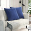 Sofapuder 2 pcs Politi blå 60 x 60 cm Velourstof