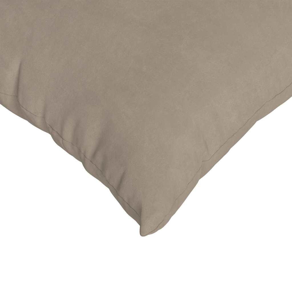 Sofapuder 2 pcs Gråbrun 60 x 60 cm Stof
