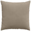 Sofapuder 2 pcs Gråbrun 60 x 60 cm Stof