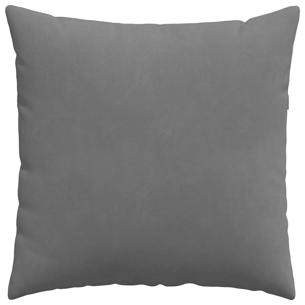 Sofapuder 2 pcs Mørkegrå 60 x 60 cm Stof
