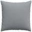 Sofapuder 2 pcs Lysegrå 80 x 80 cm Stof