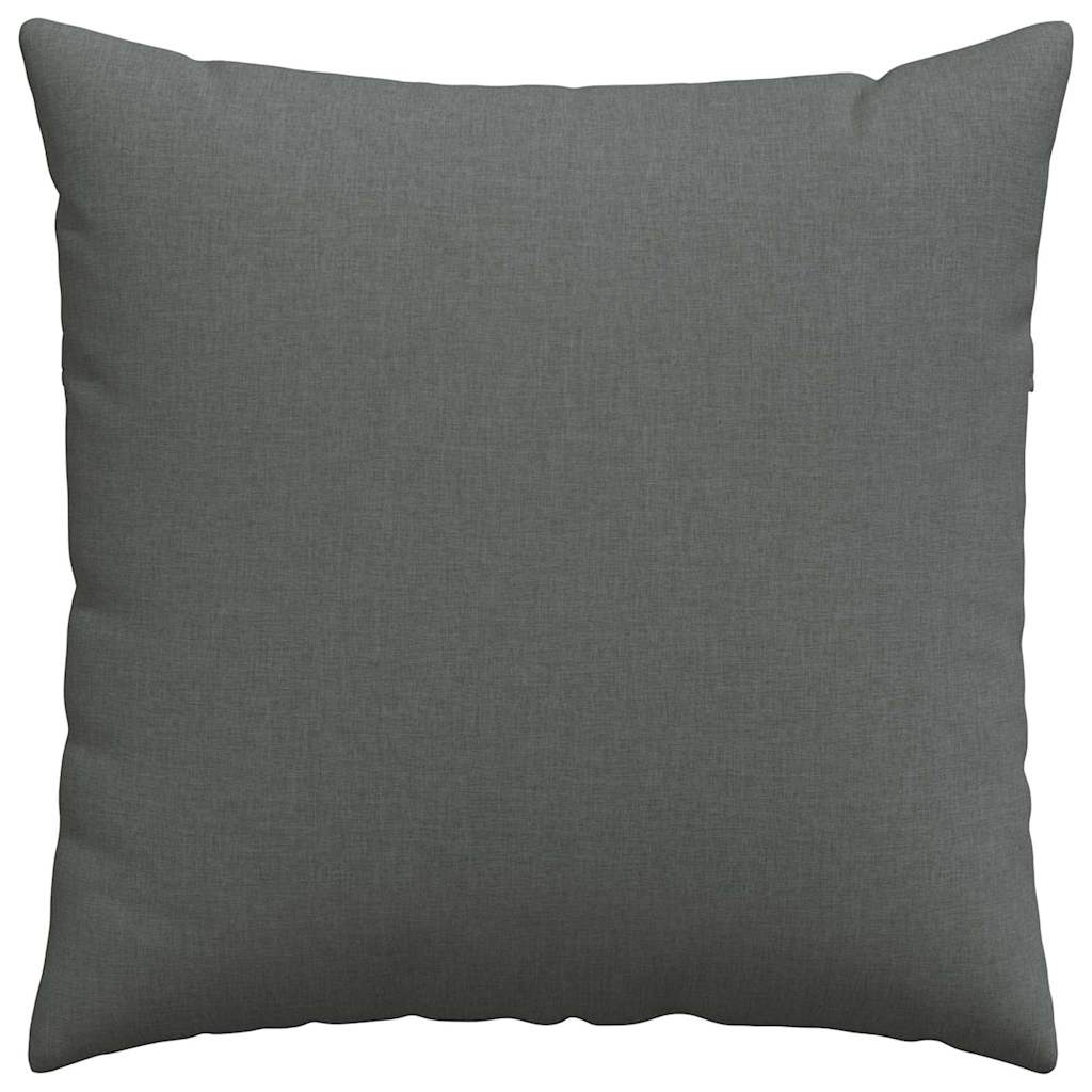 Sofapuder 2 pcs Mørkegrå 80 x 80 cm Stof