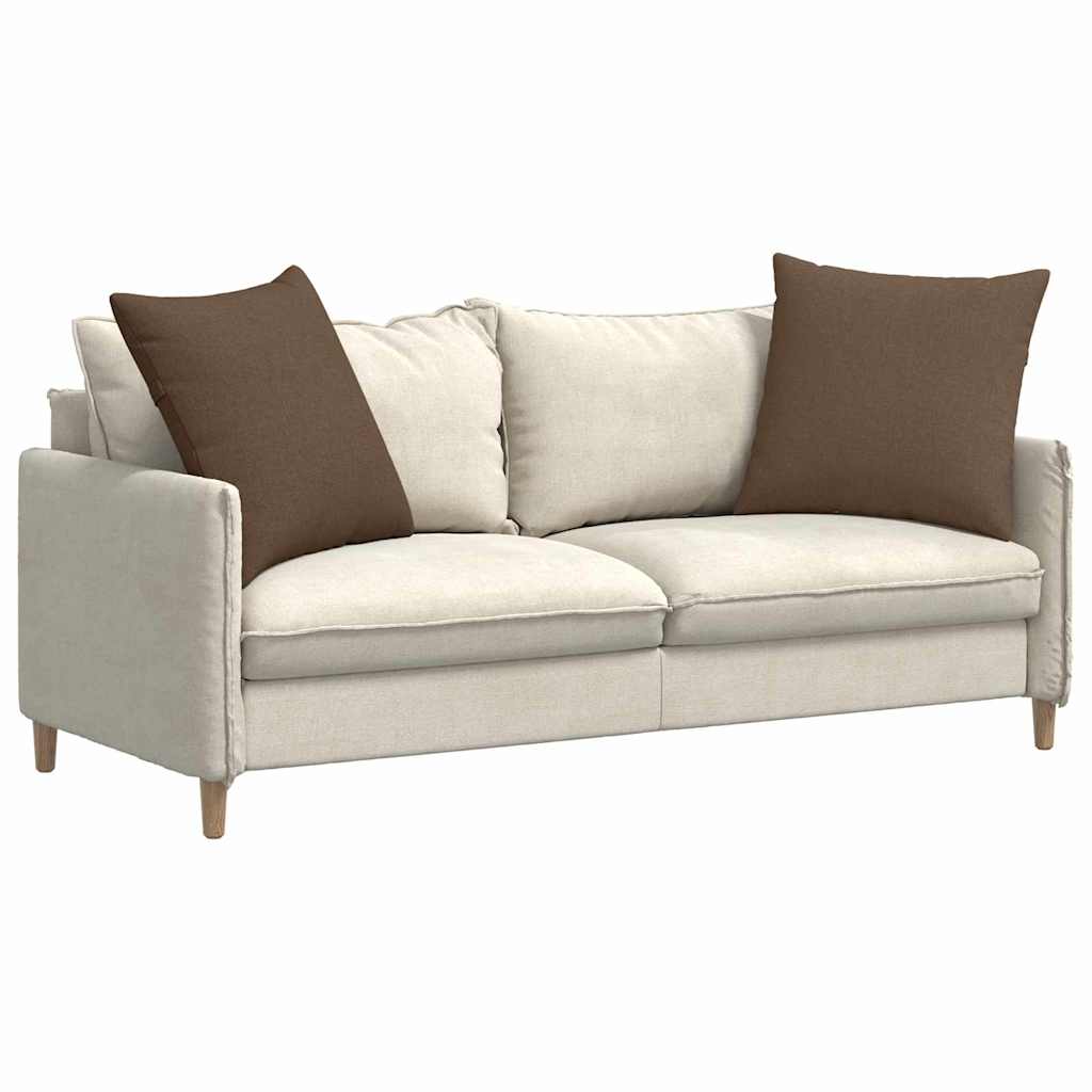 Sofapuder 2 pcs Brun 80 x 80 cm Stof
