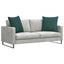 Sofapuder 2 pcs Mørkegrøn 80 x 80 cm Stof