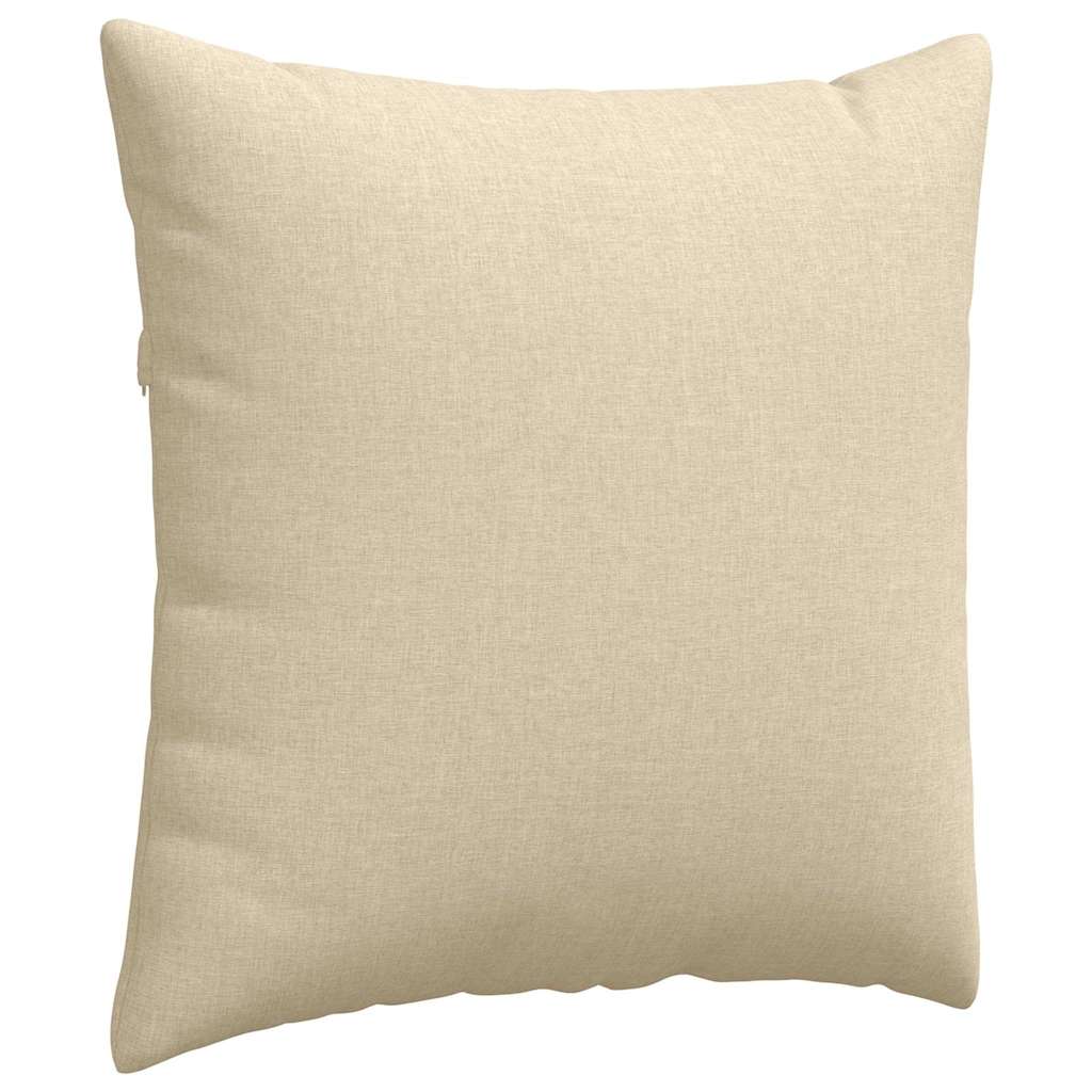 Sofapuder 2 pcs Creme 80 x 80 cm Stof