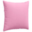 Sofapuder 2 pcs Lyserød 80 x 80 cm Stof