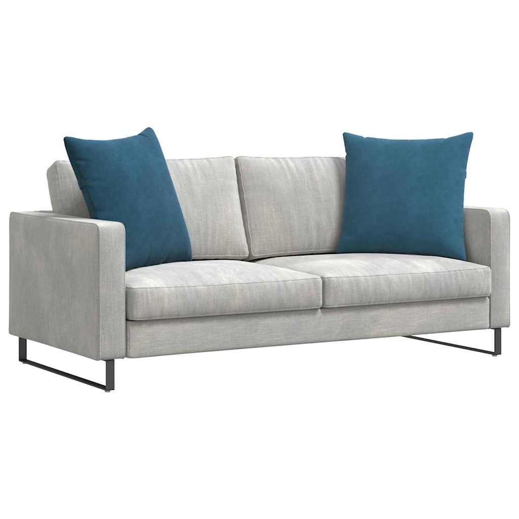 Sofapuder 2 pcs Blå 80 x 80 cm Velourstof