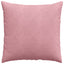 Sofapuder 2 pcs Lyserød 80 x 80 cm Velourstof