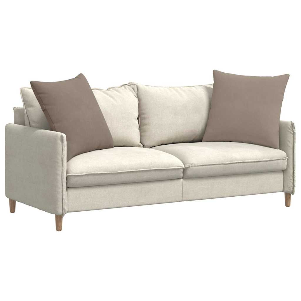 Sofapuder 2 pcs Gråbrun 80 x 80 cm Stof