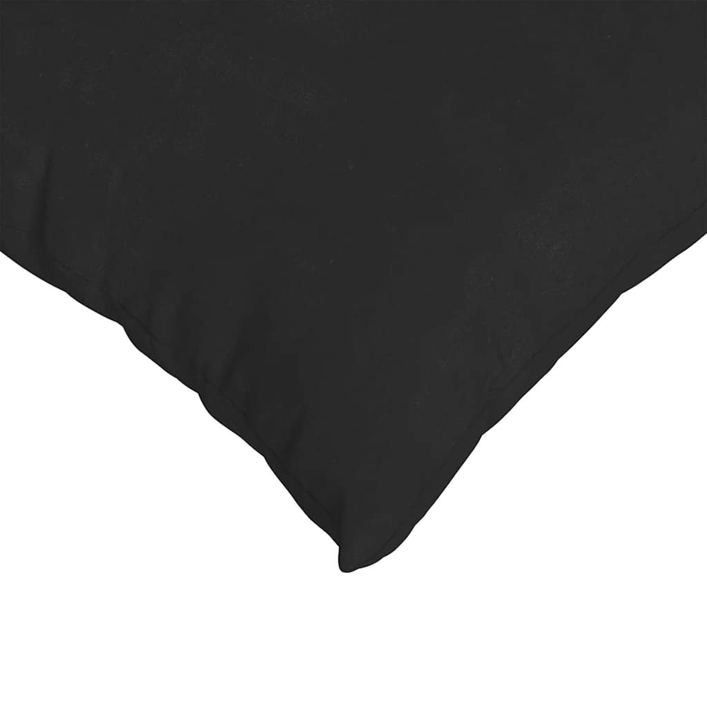 Sofapuder 2 pcs Sort 80 x 80 cm Stof