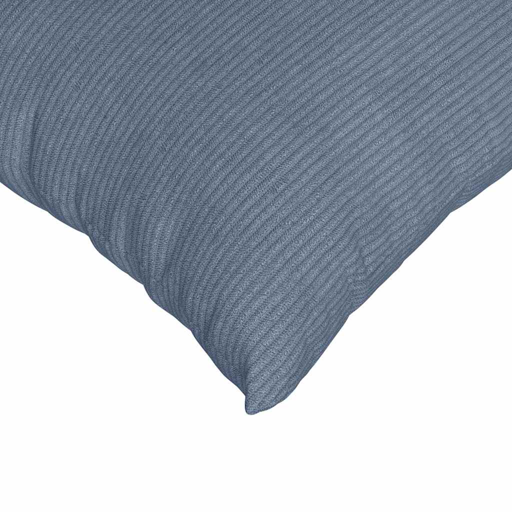 Sofapuder 2 pcs Blå 80 x 80 cm Velourstof