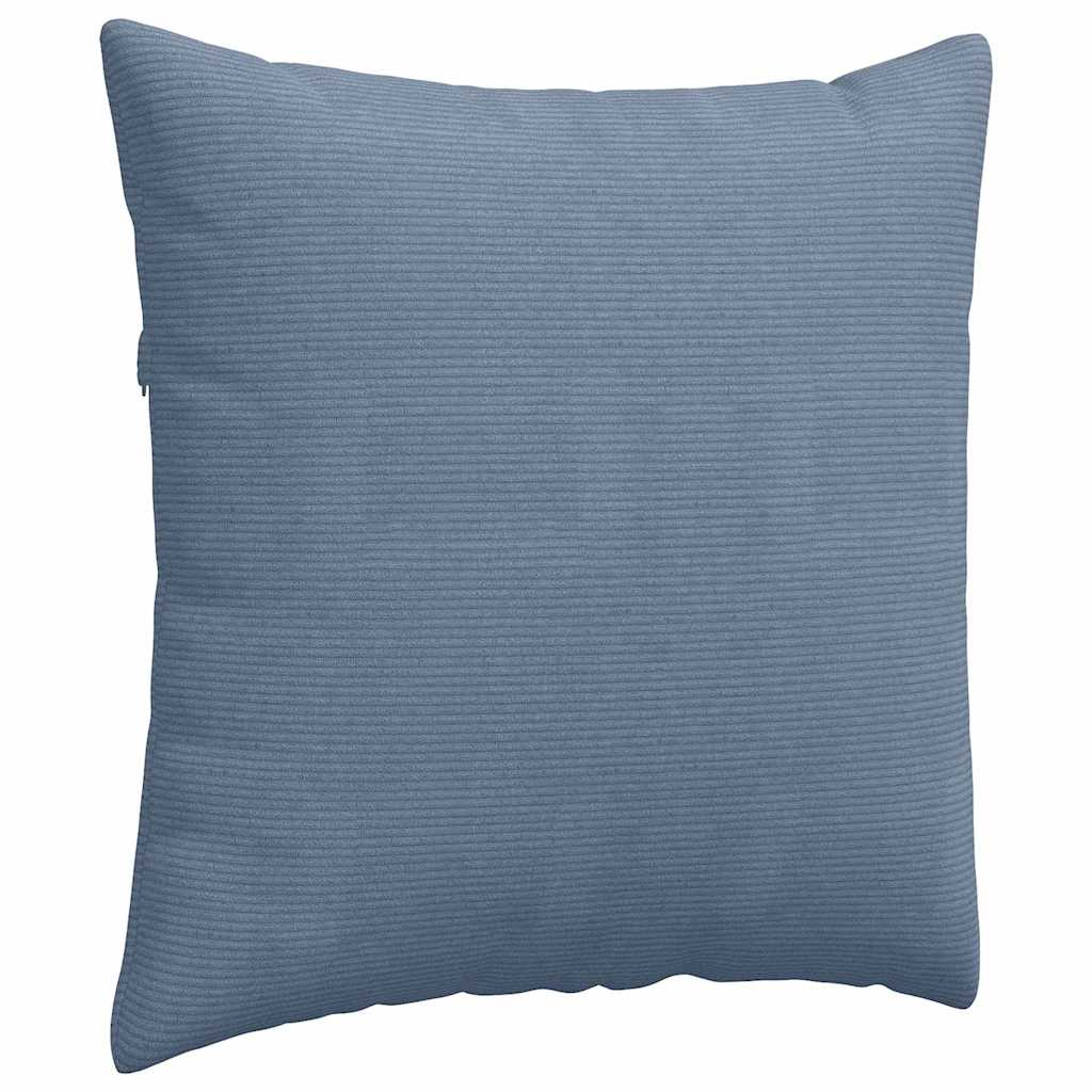 Sofapuder 2 pcs Blå 80 x 80 cm Velourstof