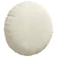 Sædepuder 2 pcs Creme Ø30 x 13 cm Fløjl