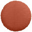 Sædepuder 2 pcs Rød orange Ø30 x 13 cm Velourstof