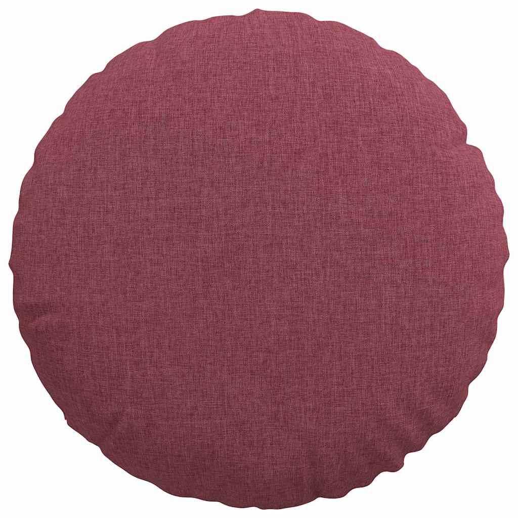 Sædepuder 2 pcs Vinrød Ø40 x 13 cm Stof