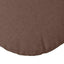 Sædepuder 2 pcs Brun Ø40 x 13 cm Stof