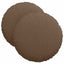 Sædepuder 2 pcs Brun Ø40 x 13 cm Stof