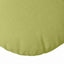 Sædepuder 2 pcs Lys grøn Ø40 x 13 cm Stof