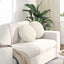 Sædepuder 2 pcs Creme Ø 40 x 13 cm Fløjl