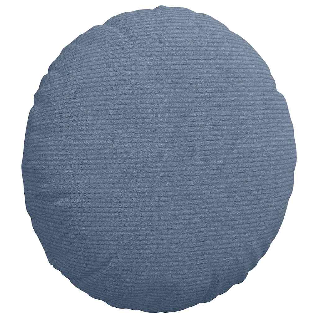 Sædepuder 2 pcs Blå Ø 40 cm Velourstof