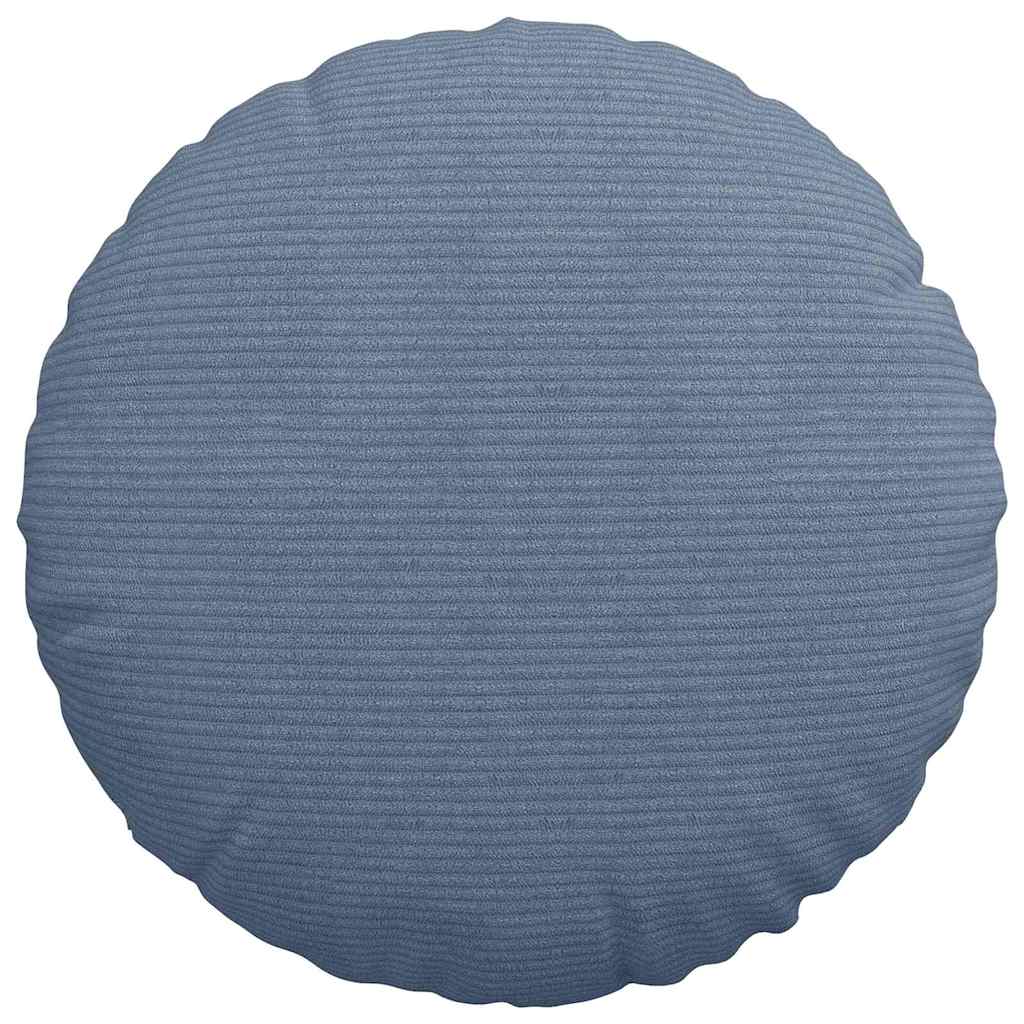 Sædepuder 2 pcs Blå Ø 40 cm Velourstof