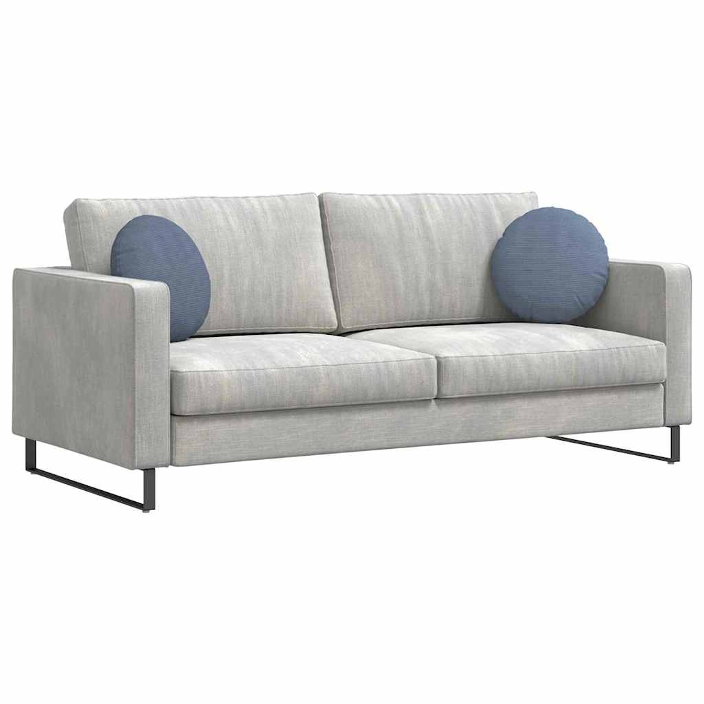 Sædepuder 2 pcs Blå Ø 40 cm Velourstof