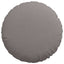 Sædepuder 2 pcs Gråbrun Ø50 x 19 cm Stof