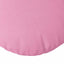 Sædepuder 2 pcs Lyserød Ø50 x 19 cm Stof