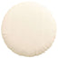 Sædepuder 2 pcs Creme Ø50 x 19 cm Velourstof