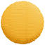 Sædepuder 2 pcs Lys Gul Ø50 x 19 cm Velourstof