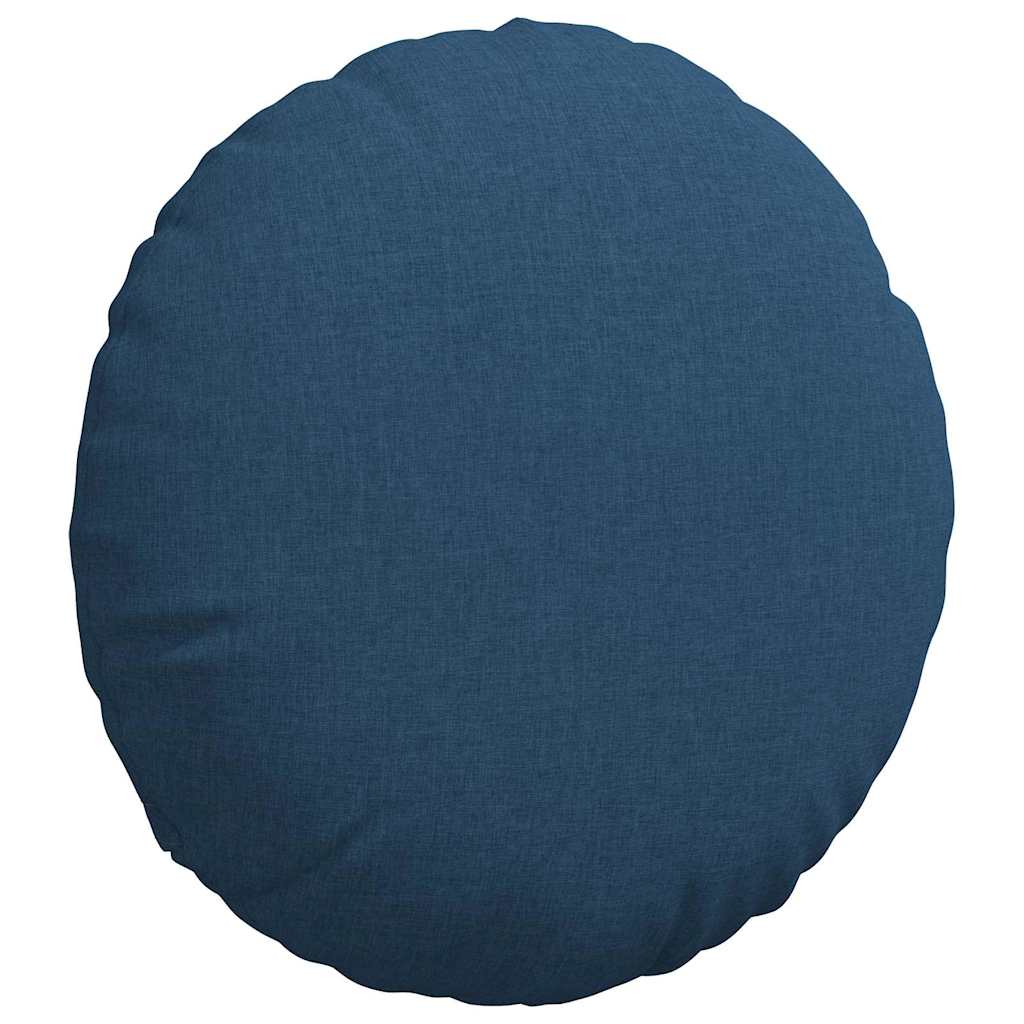 Sædepuder 2 pcs Blå Ø60 x 21 cm Stof