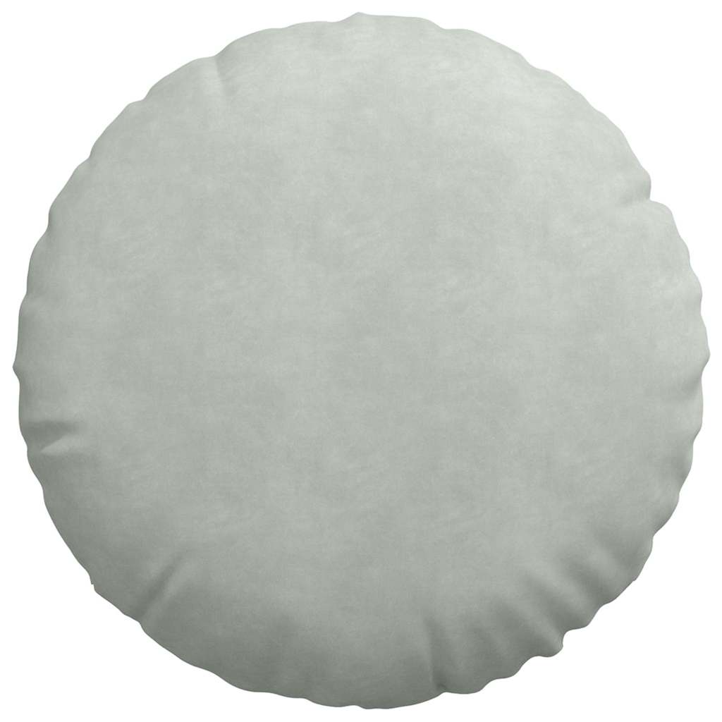 Sædepuder 2 pcs Lysegrå Ø60 x 21 cm Fløjl